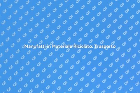 Trasporto Eccezionale di Manufatti