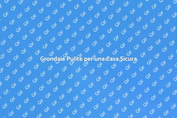 Mantieni le Grondaie per Proteggere Casa