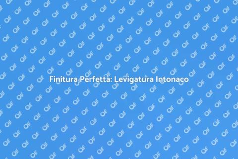 Levigare l'Intonaco Granulare
