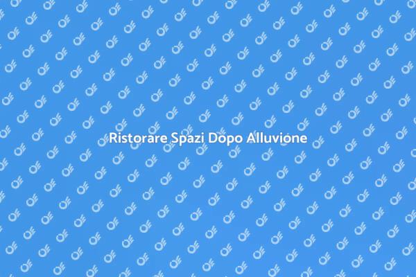 Come Riparare Danni da Alluvione