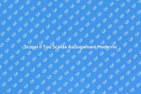 Scalda Asciugamani Elettrico da Bagno