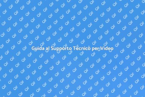 Supporto Tecnico per Editing Video