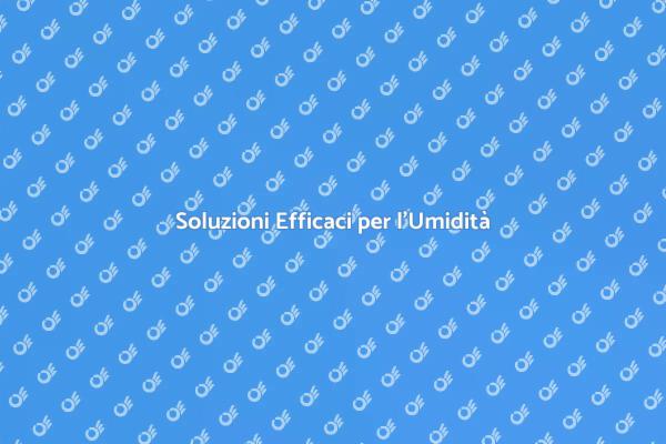 Come Affrontare l'Umidità in Casa