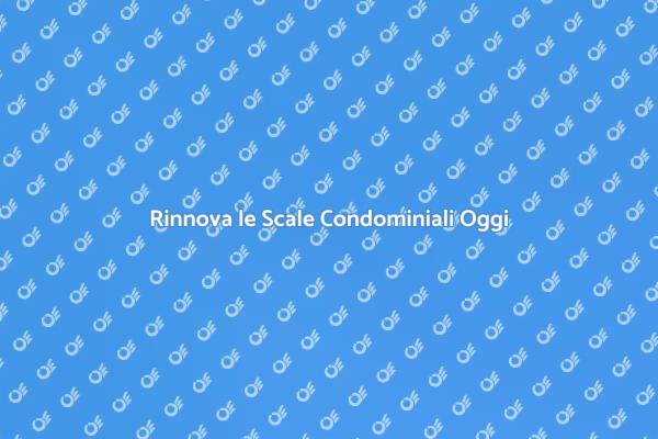 Pulizia Professionale Scale Condominiali