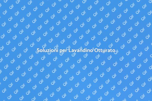 Come Riparare un Lavandino Otturato