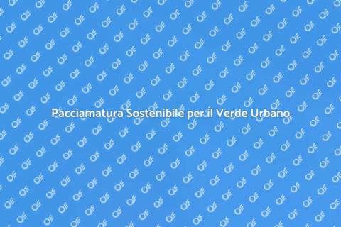 Pacciamatura Verde con Materiale Riciclato
