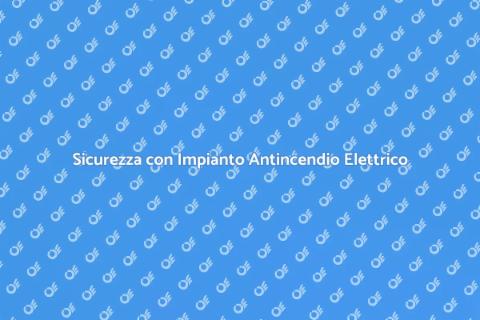 Impianto Antincendio per Motori Elettrici