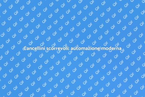 Automazione cancelli scorrevoli