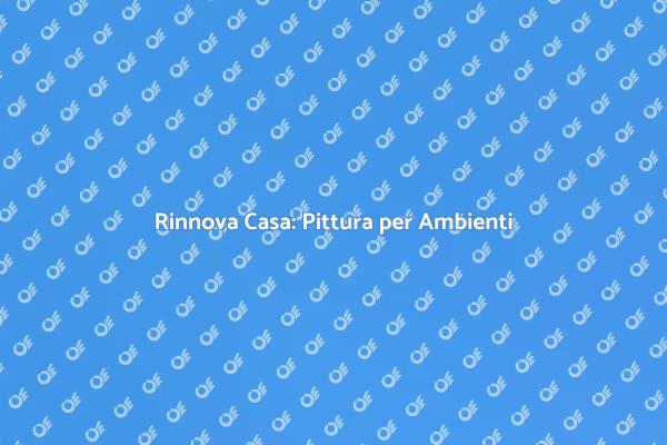 Scopri l'Arte di Pitturare la Stanza