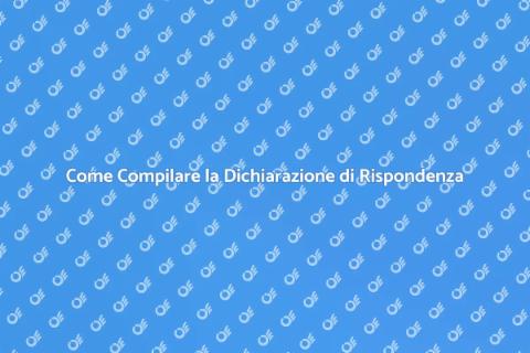 Dichiarazione di Rispondenza Facile