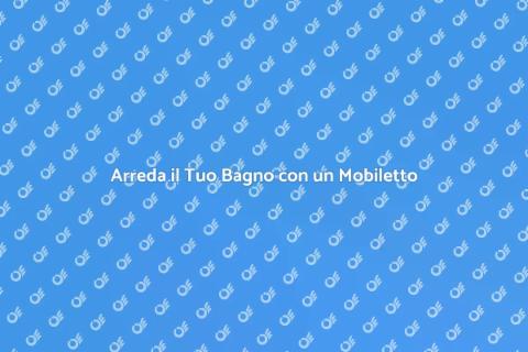 Mobiletto da Appoggio per il Bagno