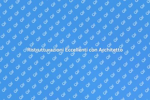 Architetto all'Ora per Ristrutturazioni