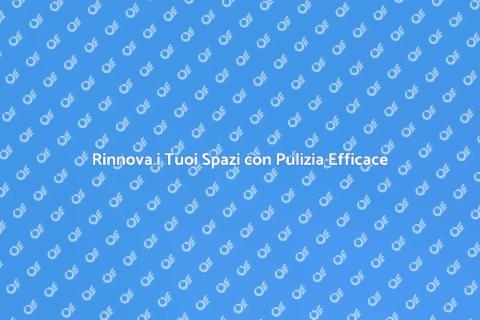 Pulizia ad Alta Pressione: Riscopri il Potere