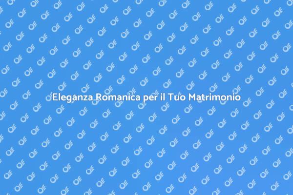 Romantico Ensemble per il Matrimonio