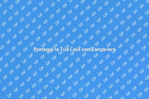 Installazione Zanzariera per Estate