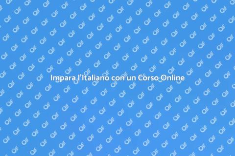 Corso di Italiano Online per Te