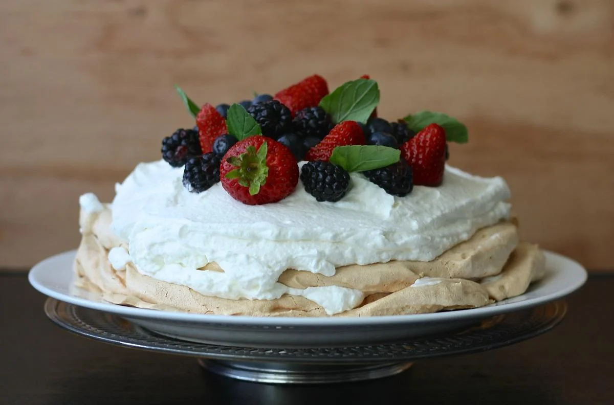 piatti tipici Neozelandesi Pavlova platten 