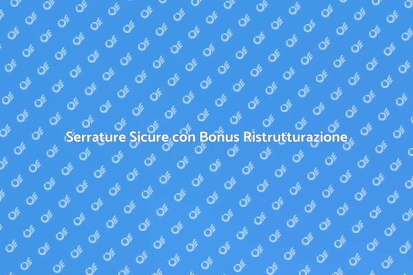 Sostituzione Serrature e Sicurezza