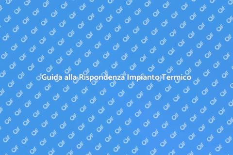 Procedura Rispondenza Impianto Termico