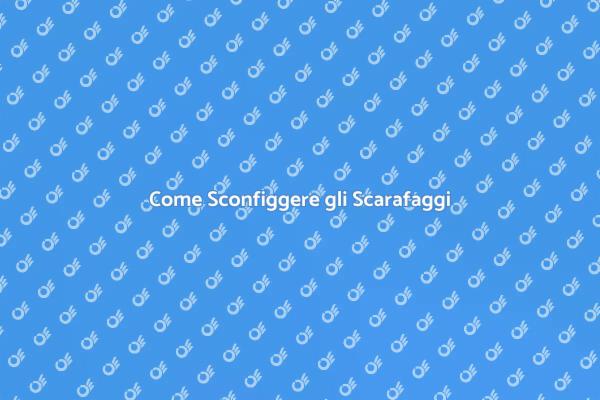 Tecniche Efficaci contro gli Scarafaggi