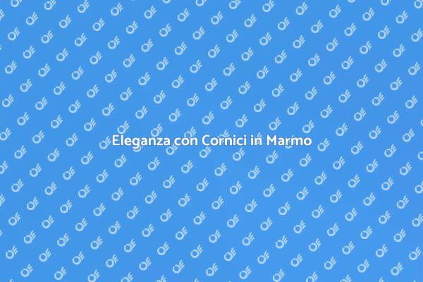 Realizza una Cornice in Marmo Elegante