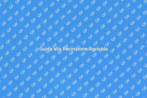 Aggiungere una Recinzione Agricola