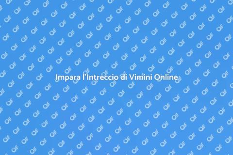Corso Online di Intreccio di Vimini