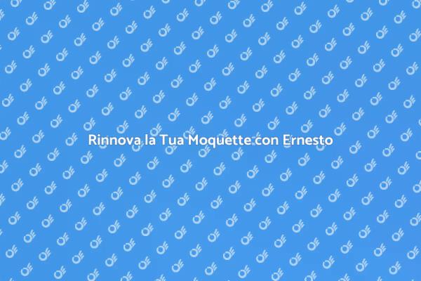 Ripara e Sostituisci la Tua Moquette