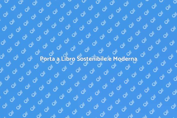 Design Sostenibile: Porta a Libro