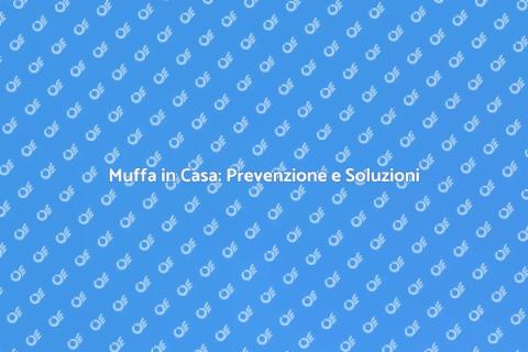 Muffa: Come Combatterla in Casa