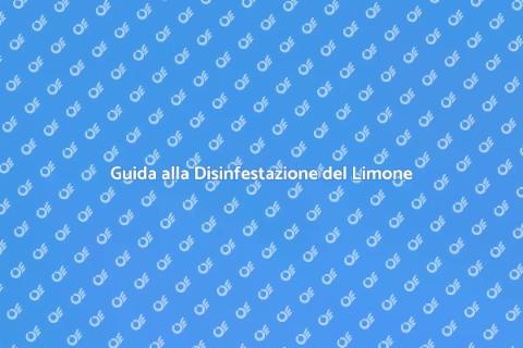 Disinfestare Parassiti del Limone