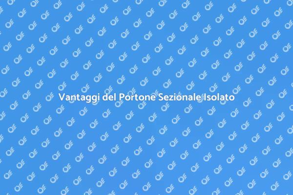 Portoni Sezionali: Comfort e Design Unici