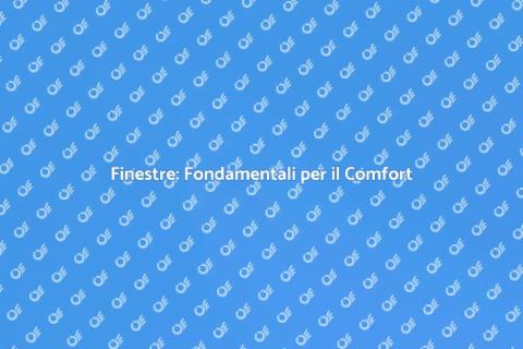 Riparazione Finestra: Comfort a Casa