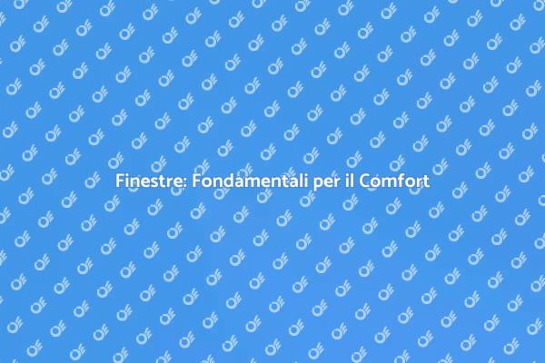 Riparazione Finestra: Essenziale per Comfort