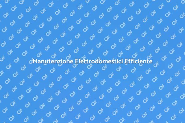 Guida alla Riparazione degli Elettrodomestici