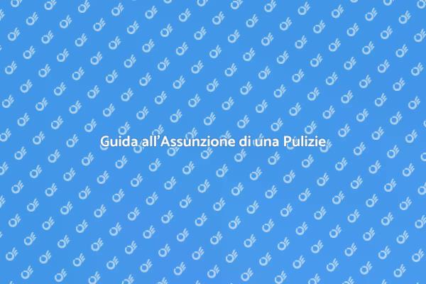 La Guida per Assumere una Pulizie