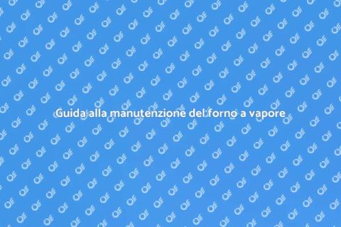 Sistemare un forno a vapore