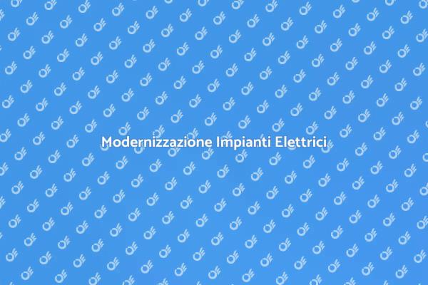 Innovazione negli Impianti Elettrici