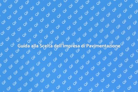 Assumere Impresa di Pavimentazione
