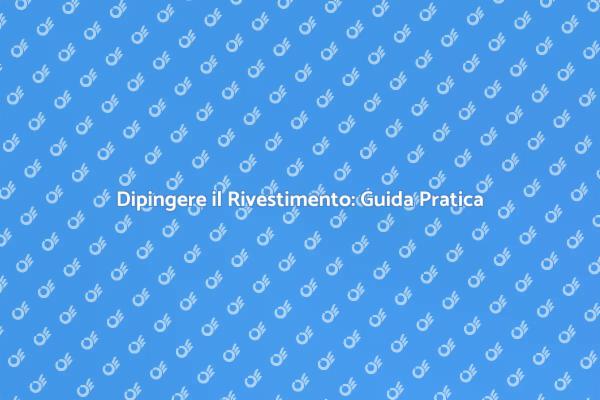 Trasforma il Tuo Rivestimento di Casa