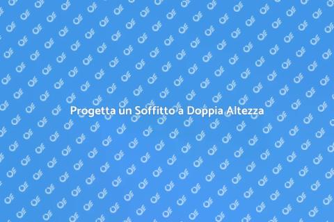 Soffitto a Doppia Altezza nel Soggiorno