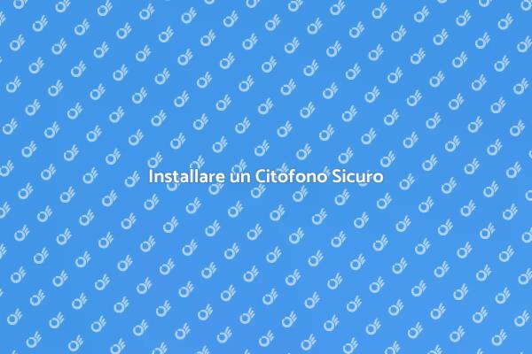 Citofono: Sicurezza e Comfort