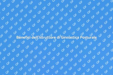 Istruttore di Ginnastica Posturale