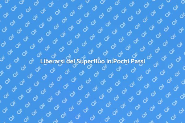 Rendi Semplice lo Svuotamento della Cantina