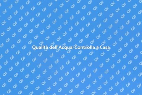 Analisi dell'Acqua a Casa