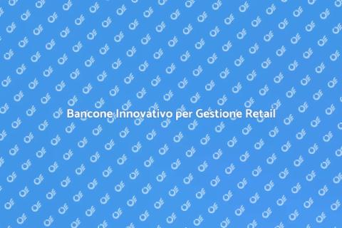 Bancone per Negozio con Supporto POS