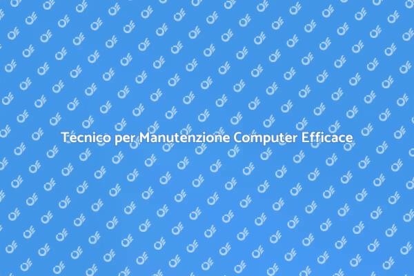 Manutenzione Computer: Perché È Fondamentale