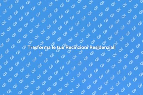 Abbellire Recinzioni Residenziali