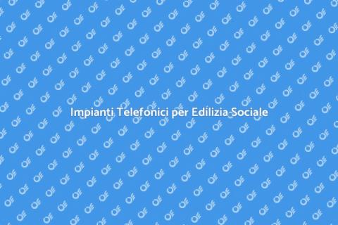 Progettare Impianti Telefonici Edilizia