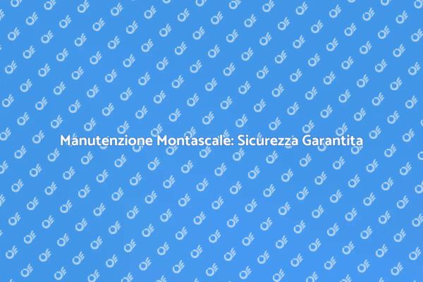 Montascale: Sicurezza e Comfort a Casa